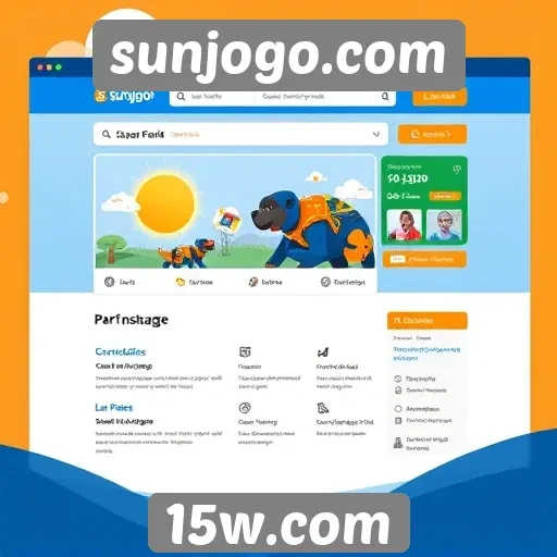 Análise da interface do usuário do sunjogo.com
